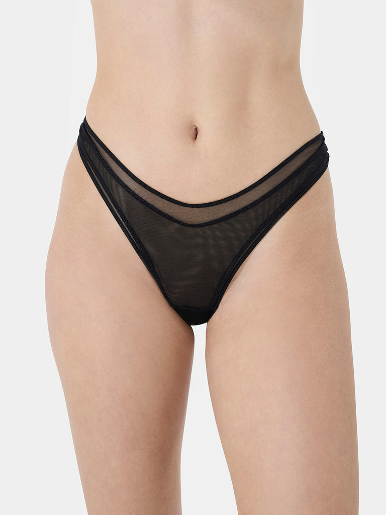 Slip brasiliano in tulle - NUEAME