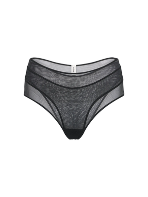 Slip alto in tulle