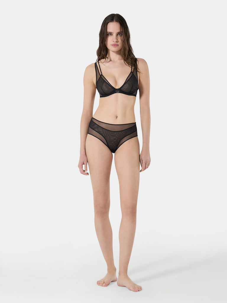 Slip alto in tulle - NUEAME