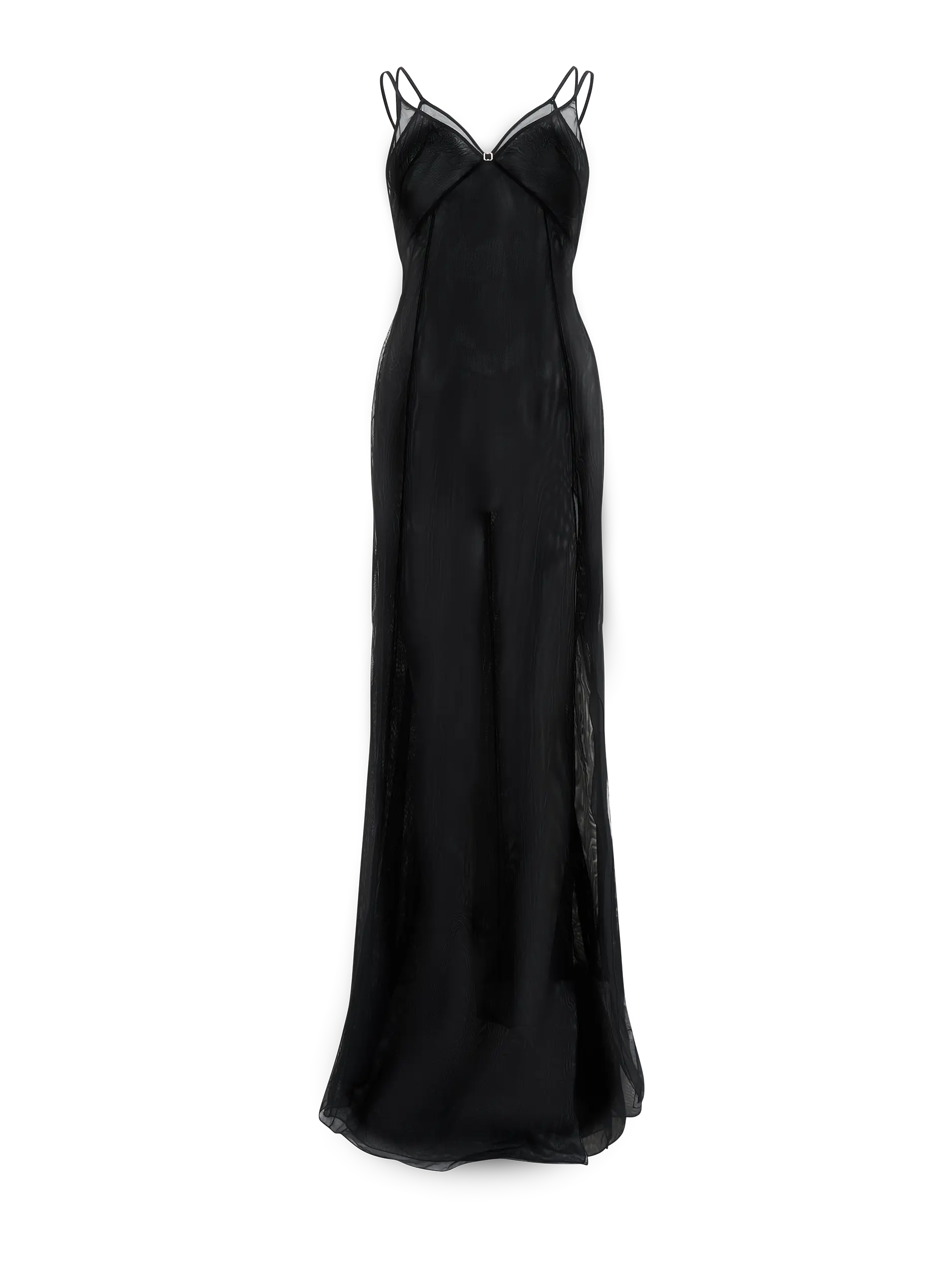 Long tulle dress