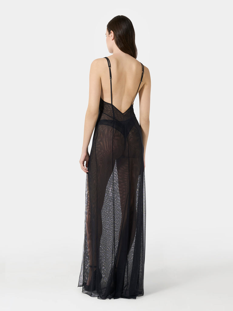 Abito lungo in tulle - NUEAME